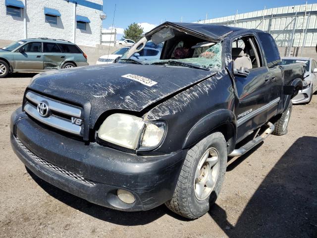 5TBRT34143S429011 - 2003 TOYOTA TUNDRA ACCESS CAB SR5 BLACK photo 1