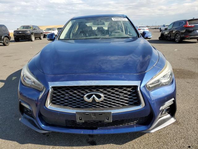 JN1EV7AP2JM361870 - 2018 INFINITI Q50 LUXE BLUE photo 5