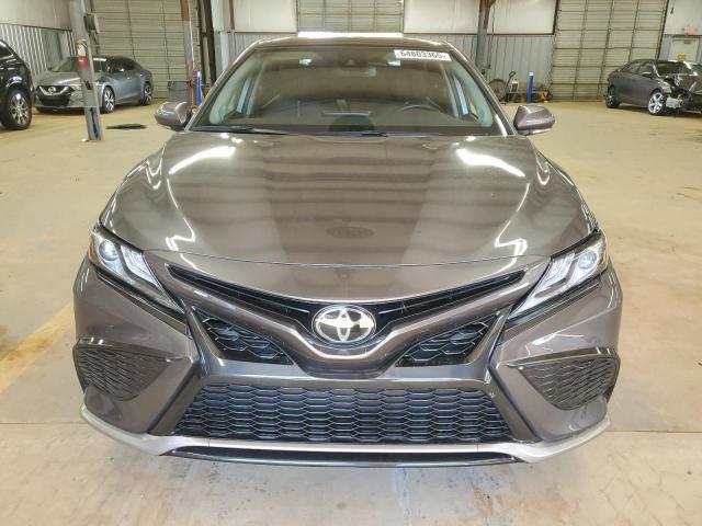 4T1K61AK3NU031655 - 2022 TOYOTA CAMRY XSE GRAY photo 5