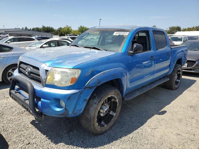 5TEJU62N47Z442276 - 2007 TOYOTA TACOMA DOUBLE CAB PRERUNNER BLUE photo 1
