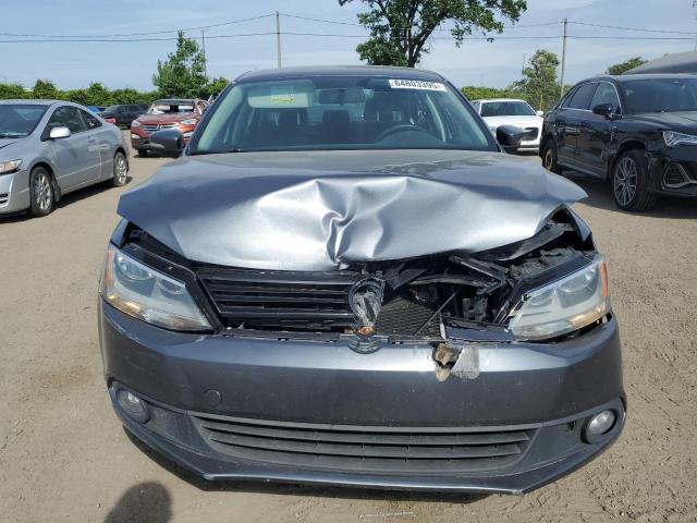 3VW2K7AJ6EM277787 - 2014 VOLKSWAGEN JETTA BASE GRAY photo 5