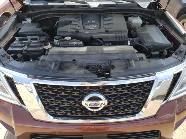 JN8AY2NC8J9552424 - 2018 NISSAN ARMADA SV BROWN photo 12