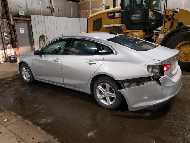 1G1ZB5ST2NF147634 - 2022 CHEVROLET MALIBU LS Серебристый фото 2