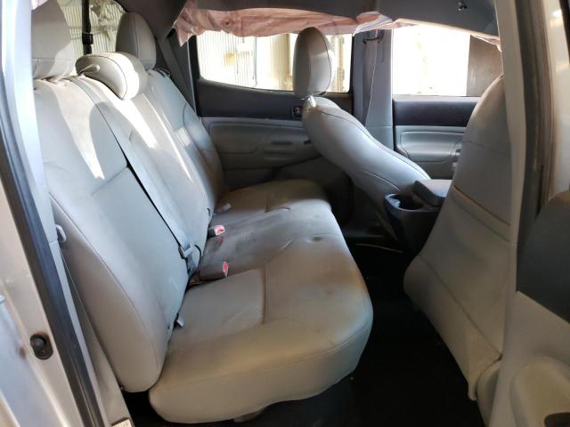 5TFJU4GN3EX060791 - 2014 TOYOTA TACOMA DOUBLE CAB PRERUNNER SILVER photo 10
