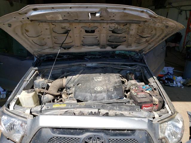 5TFJU4GN3EX060791 - 2014 TOYOTA TACOMA DOUBLE CAB PRERUNNER SILVER photo 11