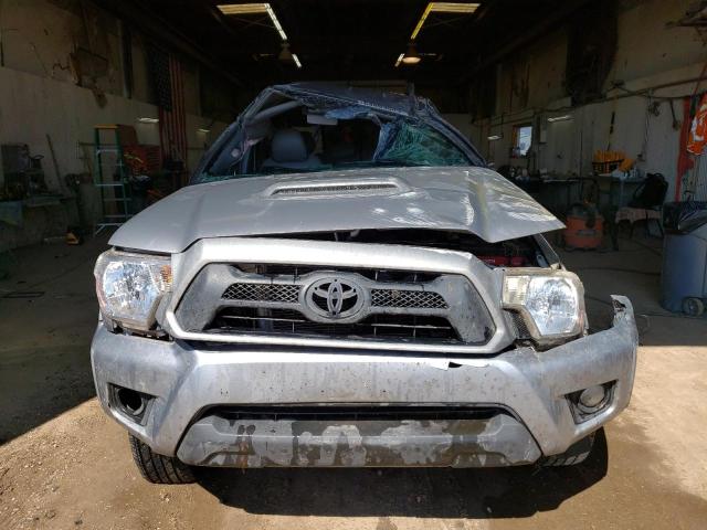 5TFJU4GN3EX060791 - 2014 TOYOTA TACOMA DOUBLE CAB PRERUNNER SILVER photo 5