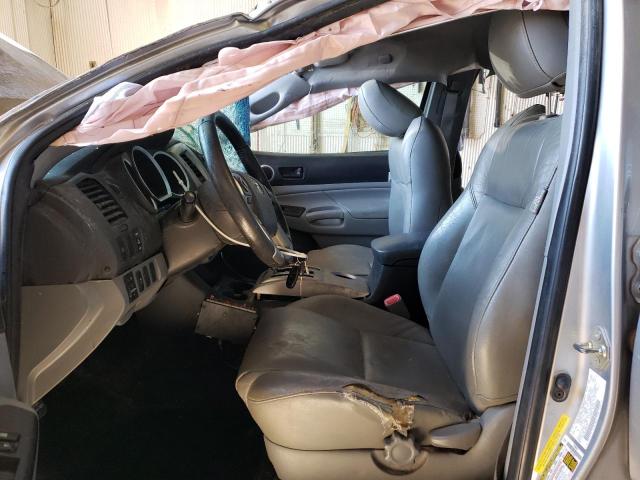 5TFJU4GN3EX060791 - 2014 TOYOTA TACOMA DOUBLE CAB PRERUNNER SILVER photo 7