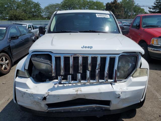 1C4PJMFK5CW170609 - 2012 JEEP LIBERTY JET WHITE photo 5