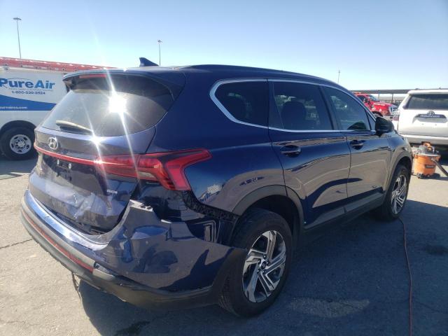 5NMS1DAJXMH318699 - 2021 HYUNDAI SANTA FE SE BLUE photo 4