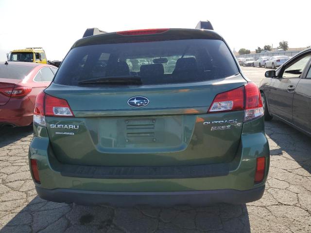 4S4BRBKC4A3355086 - 2010 SUBARU OUTBACK 2.5I LIMITED GREEN photo 6