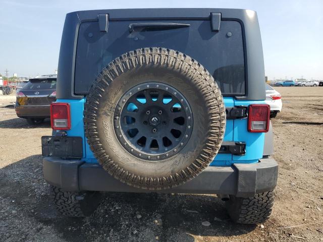 1C4BJWDG1HL630085 - 2017 JEEP WRANGLER U SPORT ლურჯი ფოტო 6