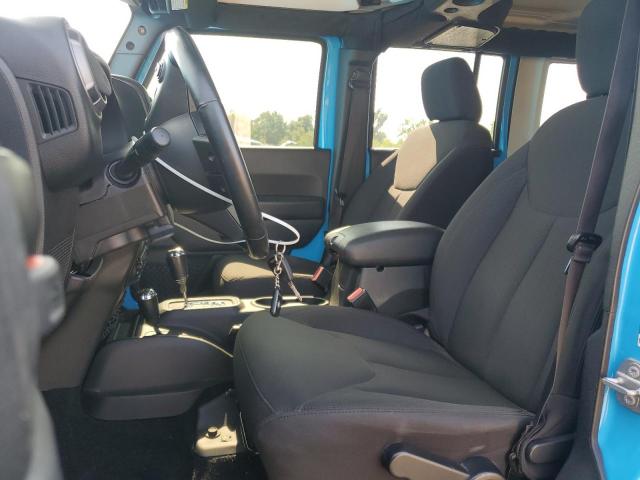 1C4BJWDG1HL630085 - 2017 JEEP WRANGLER U SPORT ლურჯი ფოტო 7