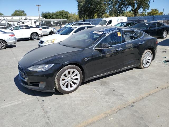 5YJSA1AC3DFP10618 - 2013 TESLA MODEL S 黑色 照片 1