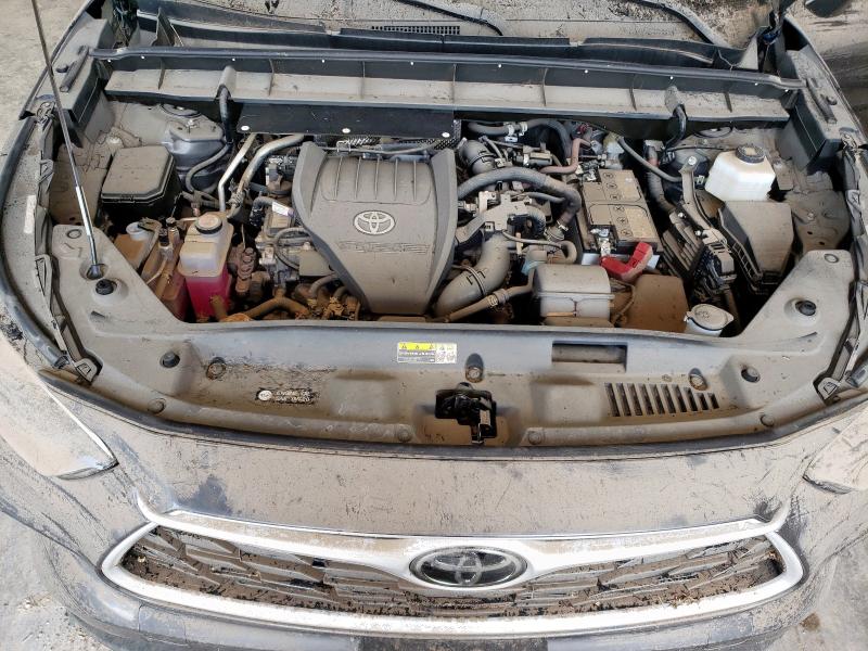 5TDKDRAH9RS543590 - 2024 TOYOTA HIGHLANDER LE فحمي صورة 11