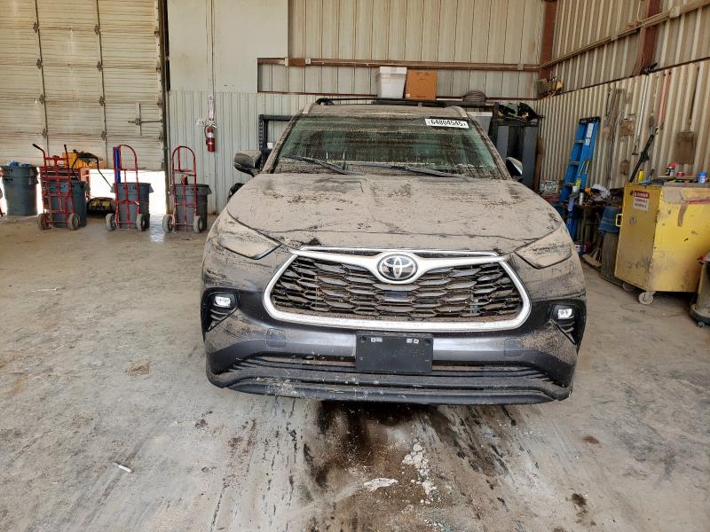 5TDKDRAH9RS543590 - 2024 TOYOTA HIGHLANDER LE فحمي صورة 5