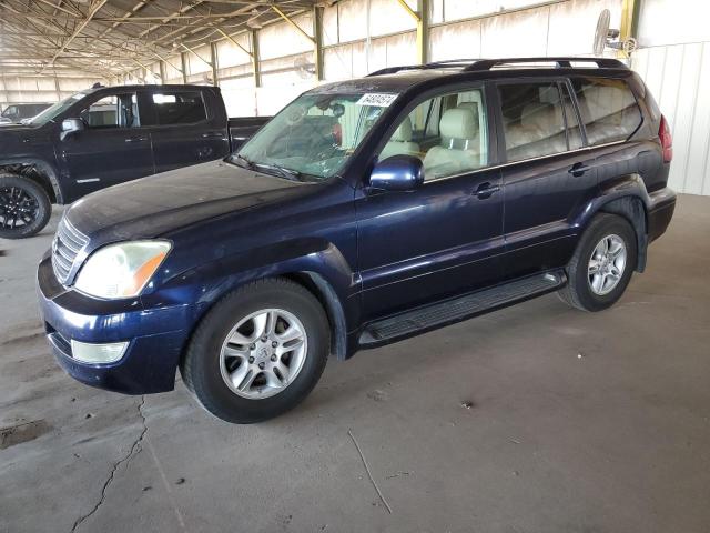 JTJBT20X460112296 - 2006 LEXUS GX 470 BLUE photo 1