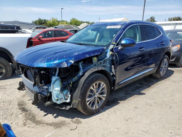 LRBAZLR42PD055911 - 2023 BUICK ENVISION PREFERRED BLUE photo 1