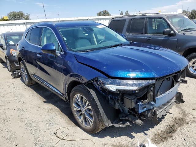 LRBAZLR42PD055911 - 2023 BUICK ENVISION PREFERRED BLUE photo 4