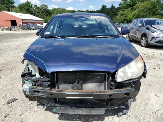 KMHDU46D38U502010 - 2008 HYUNDAI ELANTRA GLS BLUE photo 5