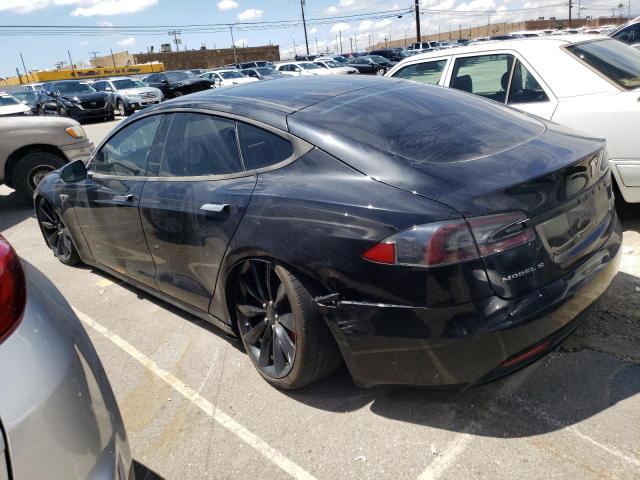 5YJSA1E45GF140936 - 2016 TESLA MODEL S შავი ფოტო 2
