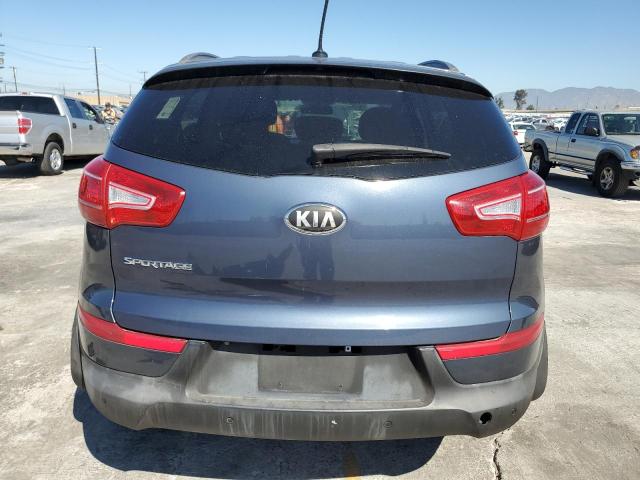 KNDPB3A24D7522394 - 2013 KIA SPORTAGE BASE BLUE photo 6