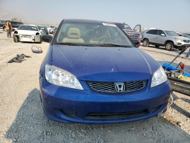 1HGEM22554L043723 - 2004 HONDA CIVIC LX BLUE photo 5