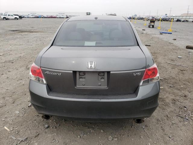 1HGCP36899A010865 - 2009 HONDA ACCORD EXL GRAY photo 6