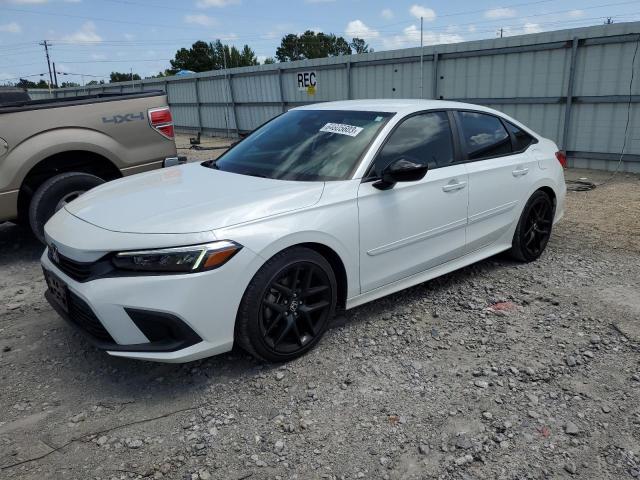 2HGFE2F56NH519990 - 2022 HONDA CIVIC SPORT თეთრი ფოტო 1