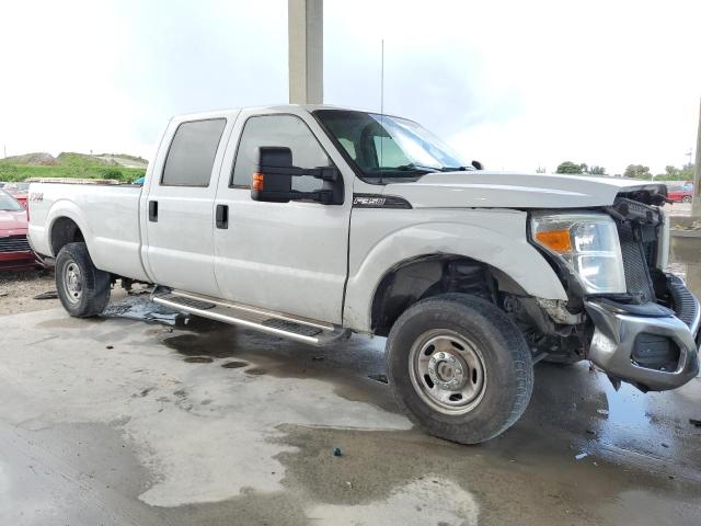 1FT7W3B67DEB77959 - 2013 FORD F350 SUPER DUTY WHITE photo 4