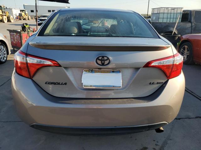 2T1BPRHE7EC032711 - 2014 TOYOTA COROLLA ECO SILVER photo 6