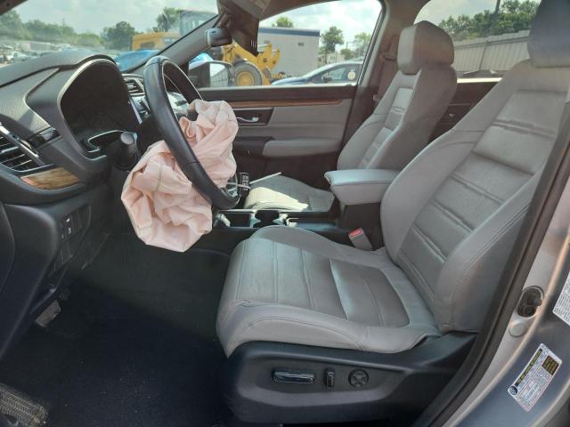 7FARW2H86KE009306 - 2019 HONDA CR-V EXL SILVER photo 7