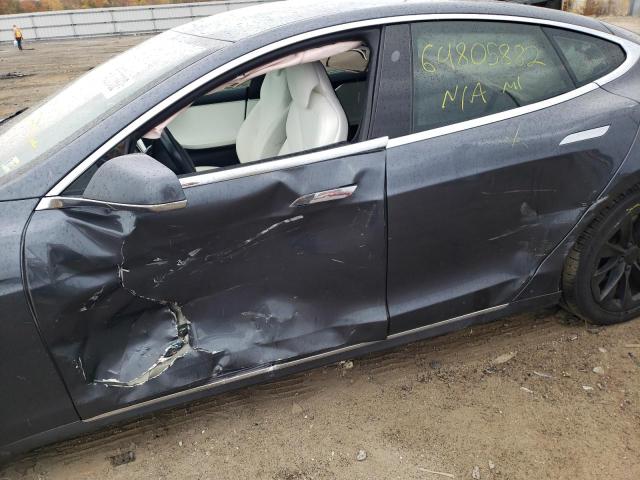 5YJSA1E18HF185960 - 2017 TESLA MODEL S Գրաֆիտ լուսանկար 9