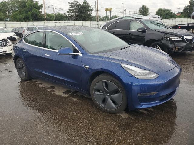 5YJ3E1EB3LF664491 - 2020 TESLA MODEL 3 蓝色 照片 4
