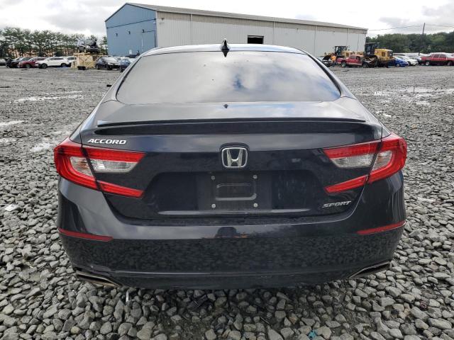 1HGCV1F36NA030810 - 2022 HONDA ACCORD SPORT BLACK photo 6
