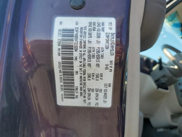 3C4FY48B94T229284 - 2004 CHRYSLER PT CRUISER PURPLE photo 12