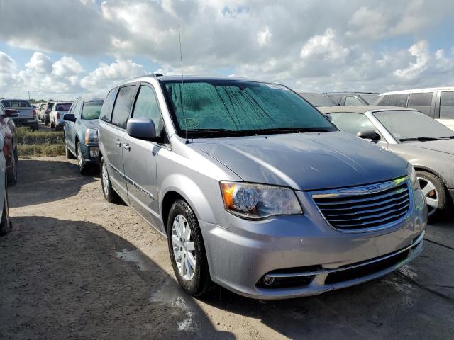 2C4RC1BG6ER256414 - 2014 CHRYSLER TOWN & COU TOURING SILVER photo 1