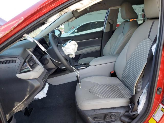 4T1G11AK6RU216020 - 2024 TOYOTA CAMRY SE NIGHT SHADE RED photo 7