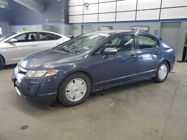 JHMFA36258S009020 - 2008 HONDA CIVIC HYBRID BLUE photo 1