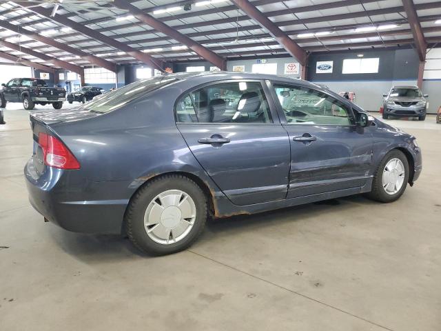 JHMFA36258S009020 - 2008 HONDA CIVIC HYBRID BLUE photo 3