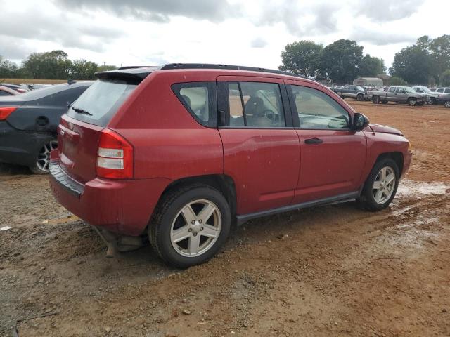 1J8FT47W77D256408 - 2007 JEEP COMPASS RED photo 3