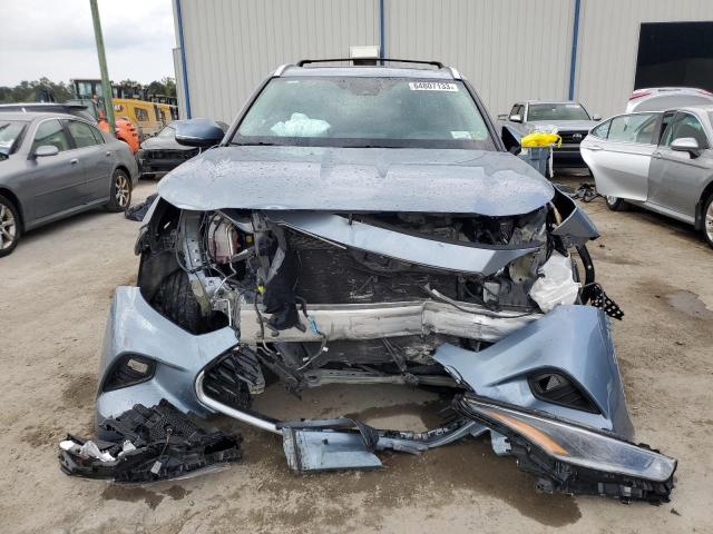 5TDHZRBH2MS109059 - 2021 TOYOTA HIGHLANDER XLE SILVER photo 5