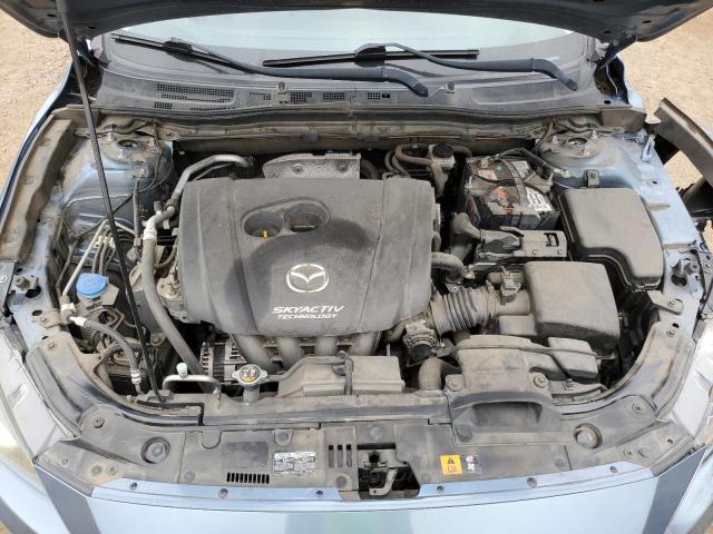JM1BM1M71E1119722 - 2014 MAZDA 3 GRAND TOURING BLUE photo 11