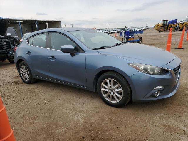 JM1BM1M71E1119722 - 2014 MAZDA 3 GRAND TOURING BLUE photo 4