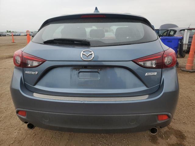 JM1BM1M71E1119722 - 2014 MAZDA 3 GRAND TOURING BLUE photo 6
