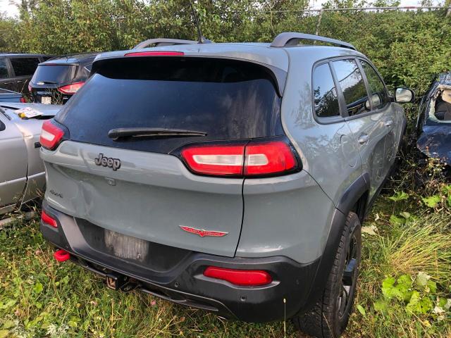 1C4PJMBSXEW164491 - 2014 JEEP CHEROKEE TRAILHAWK GRAY photo 3