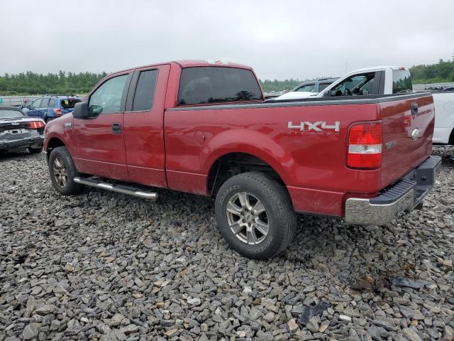 1FTPX14587NA56478 - 2007 FORD F150 RED photo 2