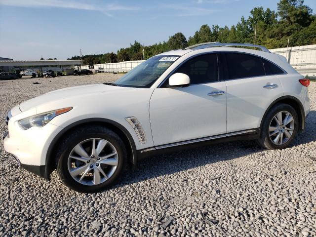 JN8AS1MW6CM155964 - 2012 INFINITI FX35 WHITE photo 1