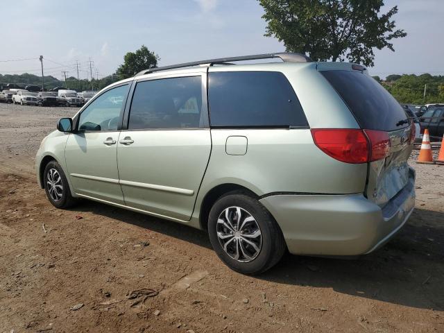 5TDZK23CX8S117130 - 2008 TOYOTA SIENNA CE GREEN photo 2