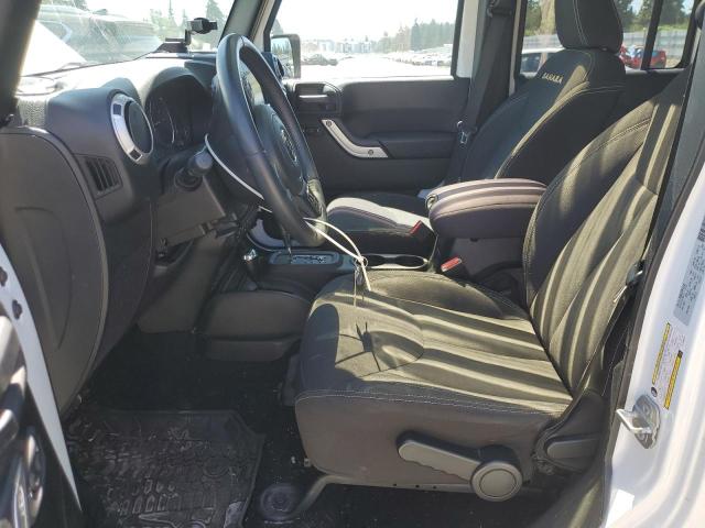 1C4HJWEGXFL700379 - 2015 JEEP WRANGLER U SAHARA WHITE photo 7