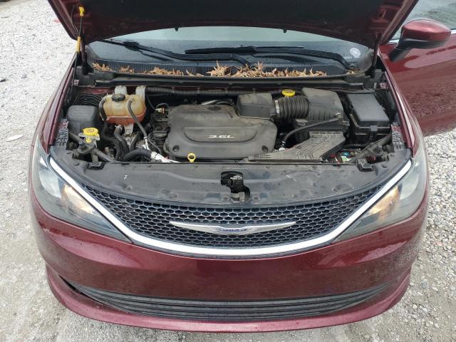 2C4RC1DG8HR509072 - 2017 CHRYSLER PACIFICA TOURING Կարմիր լուսանկար 12